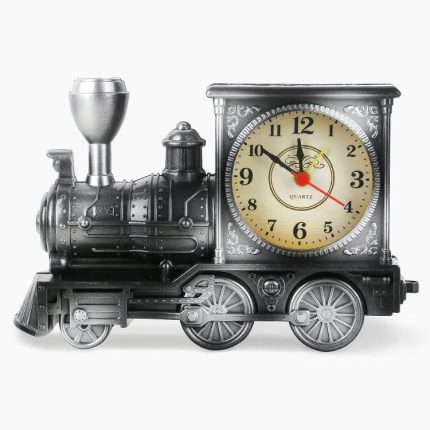Alarm train decoration clock